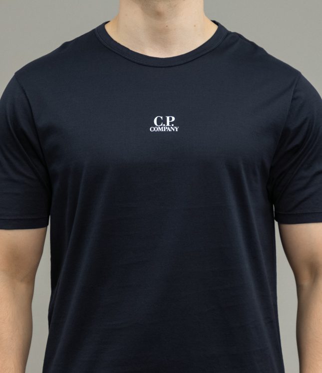 Чоловіча футболка C.P. COMPANY CMTS148A 006374G COL:888, колір синій | Ціна 4999 грн, фото 3