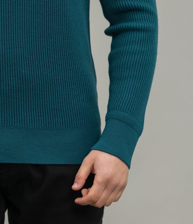 Чоловічий гольф STONE ISLAND 15552C2 V0057, колір зелений | Ціна 10499 грн, фото 5