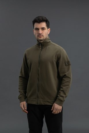 Чоловічий світшот STONE ISLAND 15628F7 V0054, колір зелений