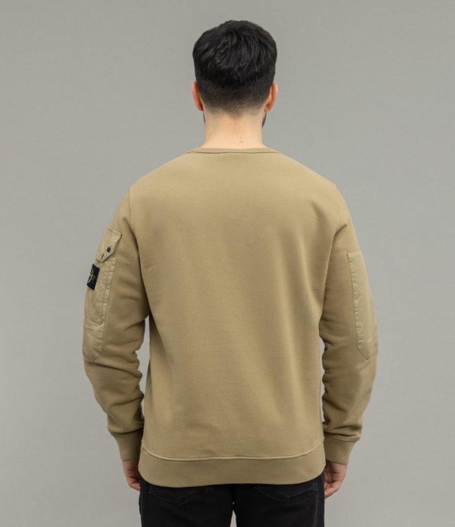 Чоловічий світшот STONE ISLAND 1563920 V0094, колір бежевий | Ціна 12999 грн, фото 7
