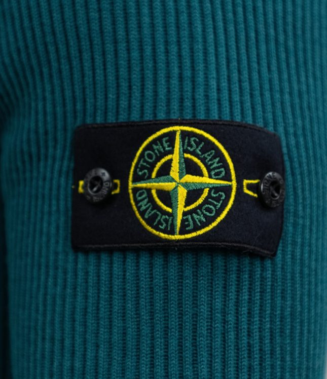 Чоловічий гольф STONE ISLAND 15552C2 V0057, колір зелений | Ціна 10499 грн, фото 6