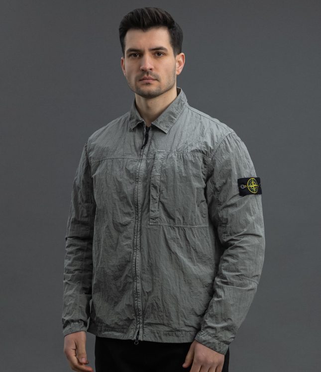 Чоловічий оверширт STONE ISLAND 1511819 V0060, колір сірий | Ціна 17499 грн, фото 1