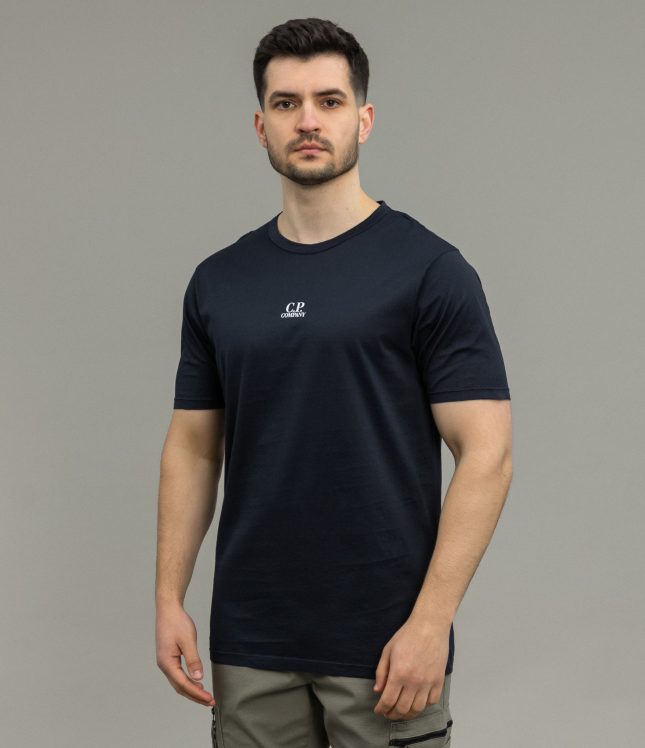 Чоловіча футболка C.P. COMPANY CMTS148A 006374G COL:888, колір синій | Ціна 4999 грн, фото 1