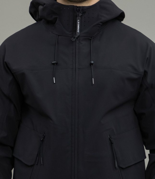 Чоловіча куртка C.P. COMPANY METROSHELL MEDIUM JACKET CLOW014A 006578A COL:999, колір чорний | Ціна 20499 грн, фото 4