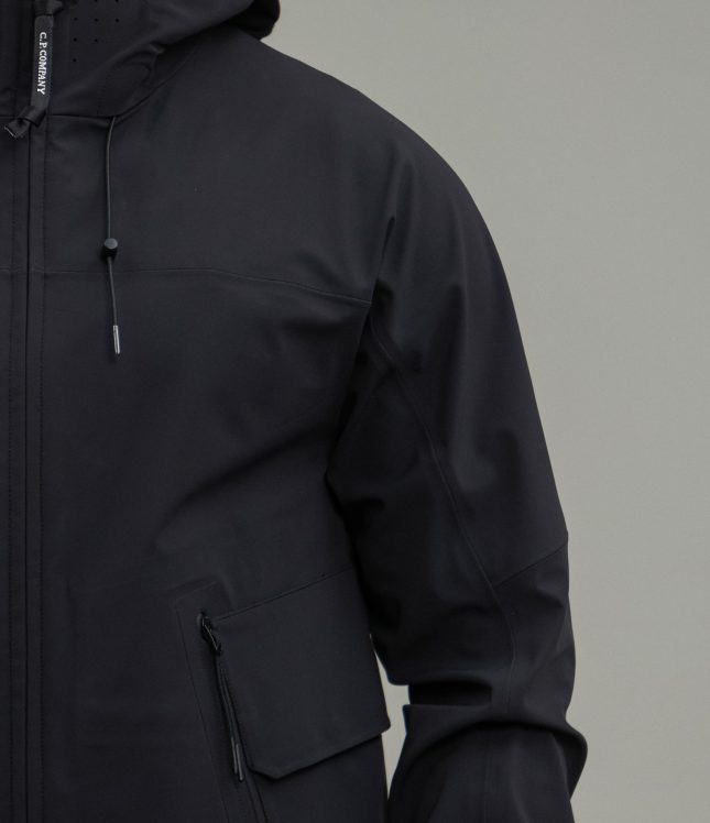 Чоловіча куртка C.P. COMPANY METROSHELL MEDIUM JACKET CLOW014A 006578A COL:999, колір чорний | Ціна 20499 грн, фото 5