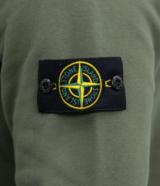 Чоловічий світшот STONE ISLAND 1563420 V0059, колір зелений | Ціна 18499 грн, фото 6