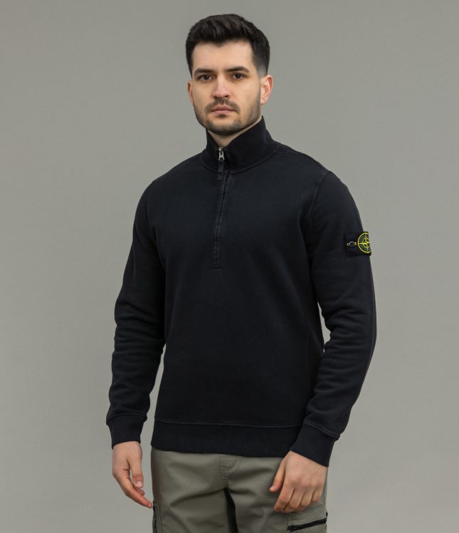 Чоловічий світшот STONE ISLAND 1563420 V0029, колір чорний | Ціна 13999 грн, фото 1