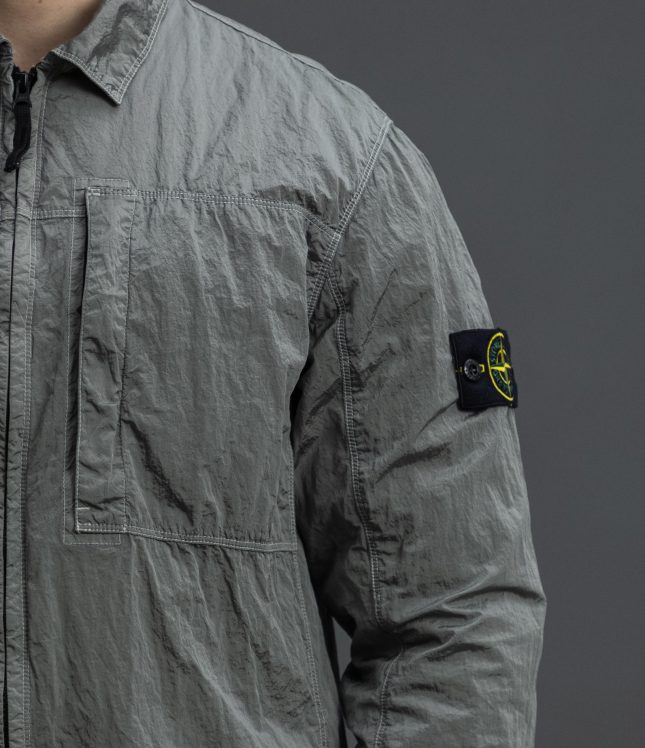 Чоловічий оверширт STONE ISLAND 1511819 V0060, колір сірий | Ціна 17499 грн, фото 4
