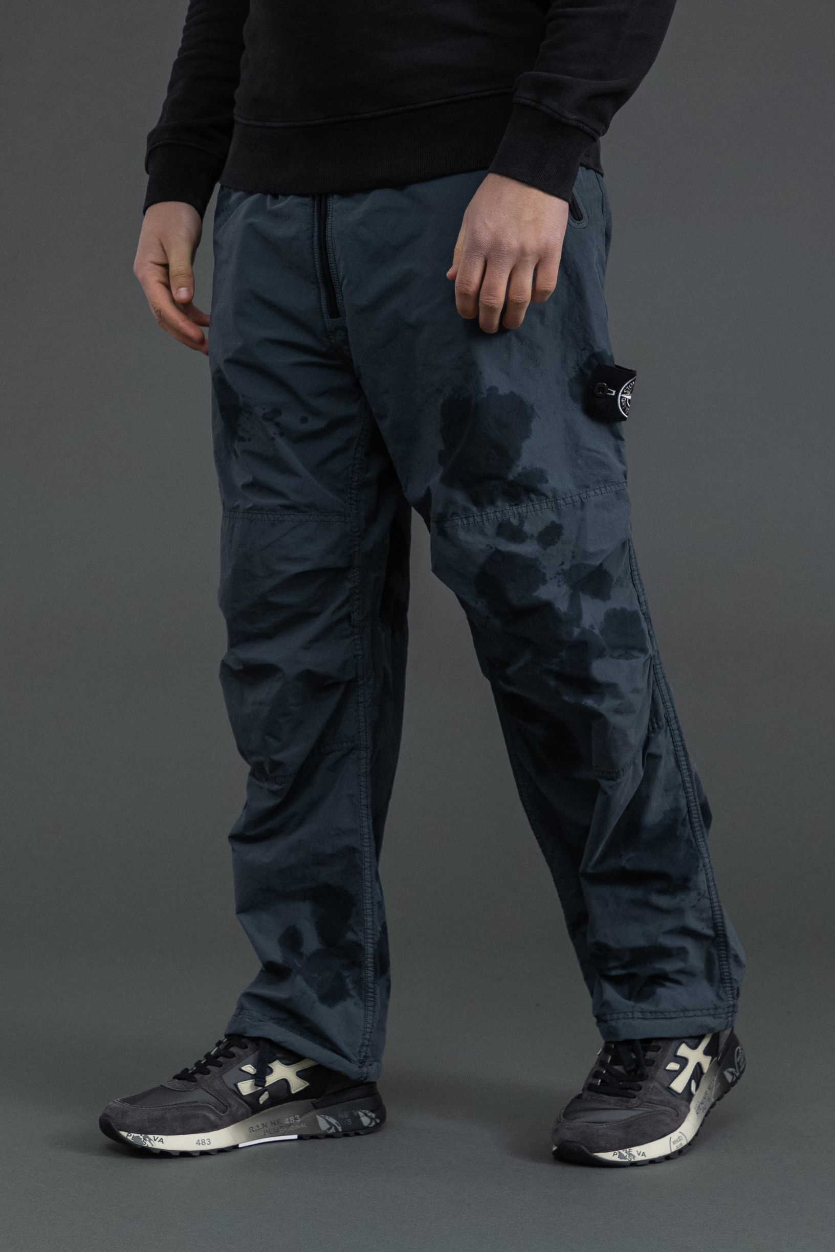 Чоловічі штани STONE ISLAND 15319E2 V0062, колір сірий