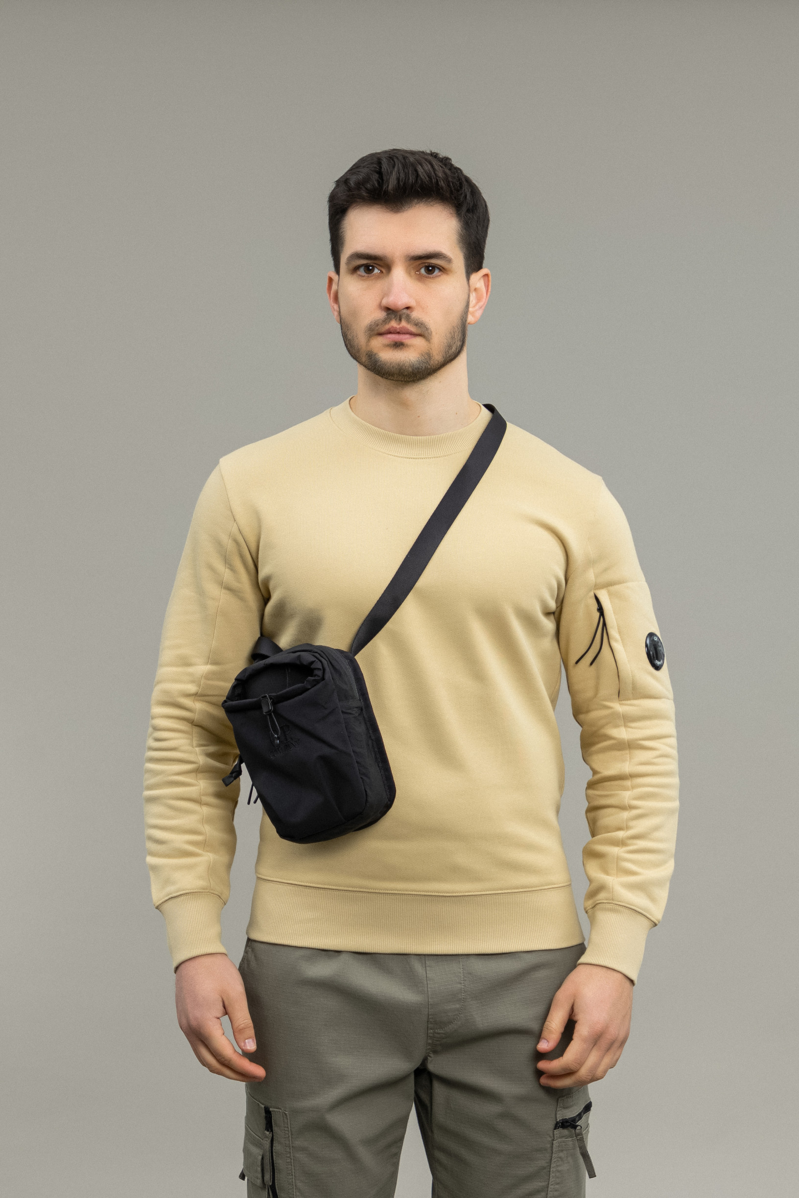 Чоловіча сумка C.P. COMPANY CMAC257A 005904A COL:999, колір чорний