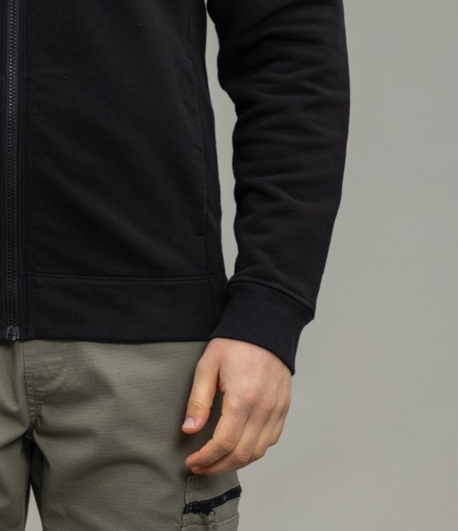 Чоловічий світшот STONE ISLAND 15628F7 V0029, колір чорний | Ціна 24999 грн, фото 5