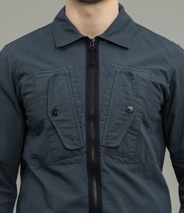 Чоловічий оверширт STONE ISLAND 1511112 V0062, колір сірий | Ціна 17499 грн, фото 3