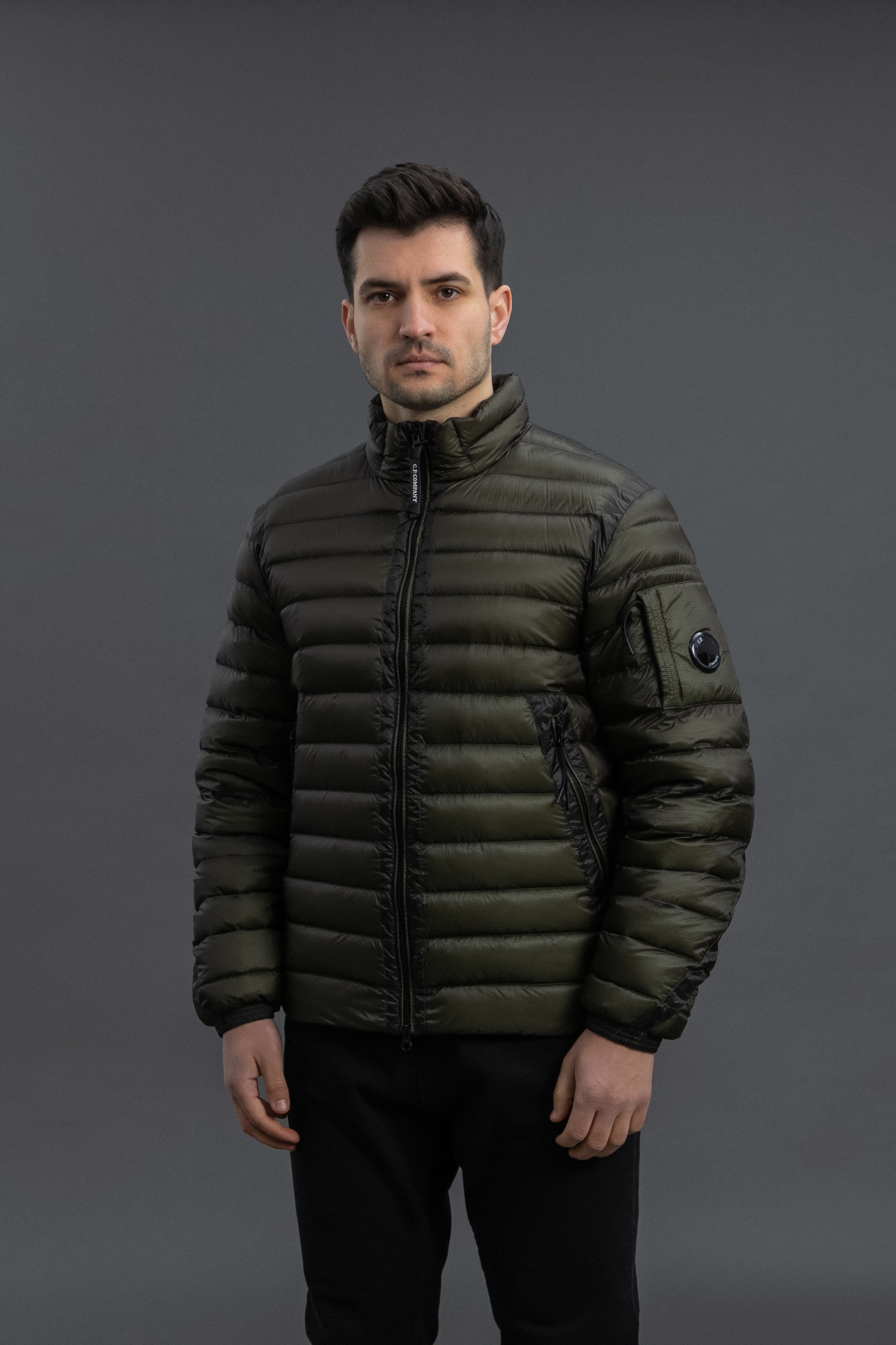 Чоловіча куртка C.P. COMPANY D.D. SHELL DOWN JACKET CMOW210A 006099A COL:670, колір зелений
