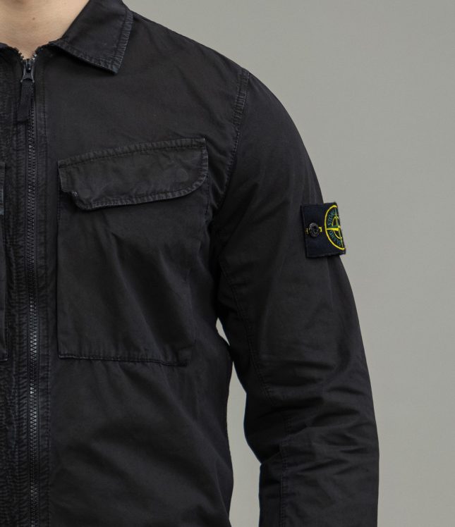 Чоловічий оверширт STONE ISLAND 15101WN V0129, колір чорний | Ціна 14999 грн, фото 4