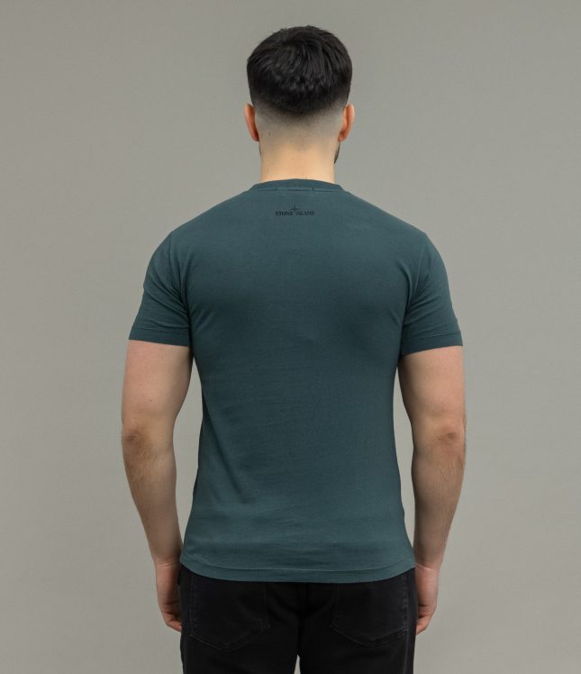 Чоловіча футболка STONE ISLAND 152NS85 V0057, колір зелений | Ціна 6499 грн, фото 6
