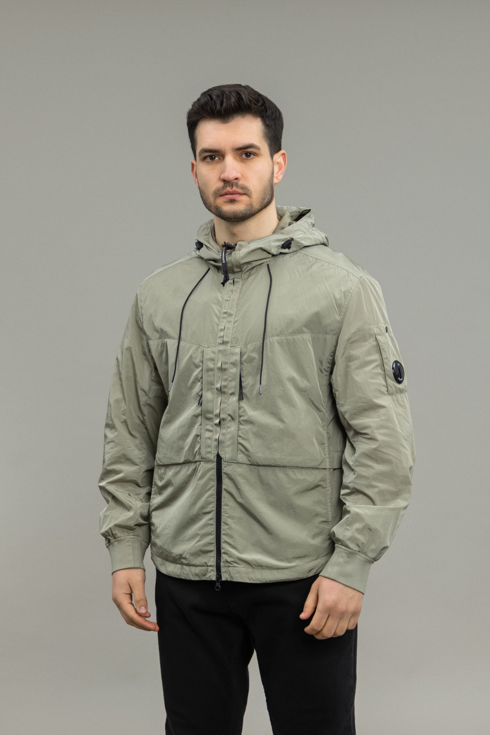 Чоловіча куртка C.P. COMPANY CHROME-R JACKET CMOS024A 005904G COL:335, колір зелений