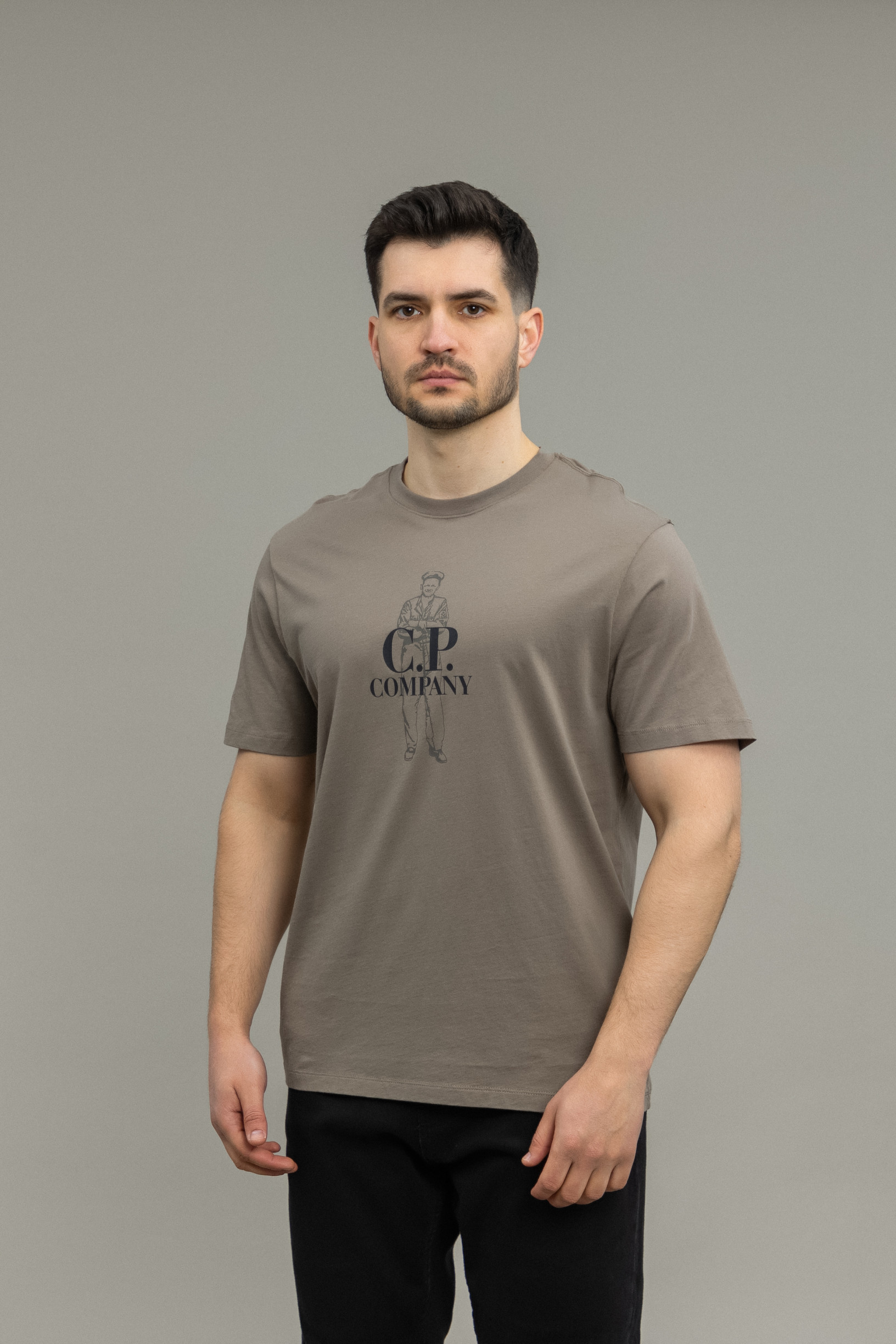 футболка C.P. COMPANY CMTS063A 005100W COL:359