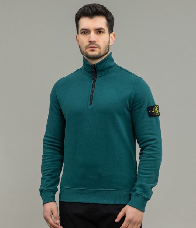 Чоловічий світшот STONE ISLAND 1562720 V0057, колір зелений | Ціна 16999 грн, фото 1