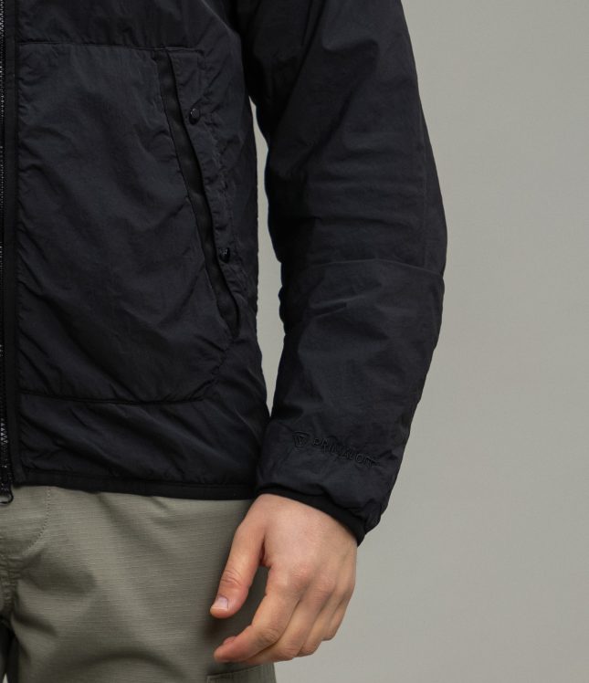 Чоловіча куртка C.P. COMPANY GARMENT DEYD PRIMALOFT® MEDIUM GOGGLE JACKET CMOW109A 006124G COL:999, колір чорний | Ціна 19999 грн, фото 7