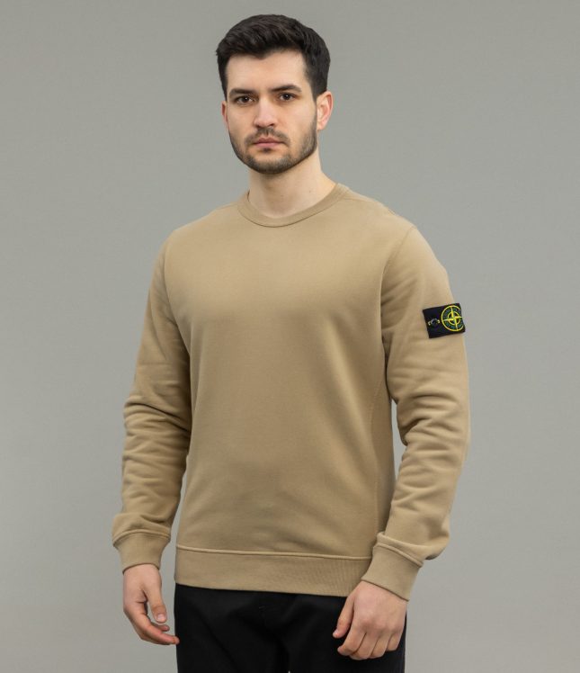 Чоловічий світшот STONE ISLAND 1562420 V0094, колір бежевий | Ціна 15999 грн, фото 1