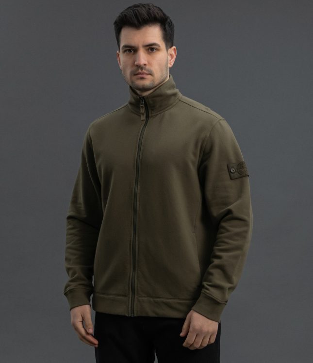 Чоловічий світшот STONE ISLAND 15628F7 V0054, колір зелений | Ціна 24999 грн, фото 1