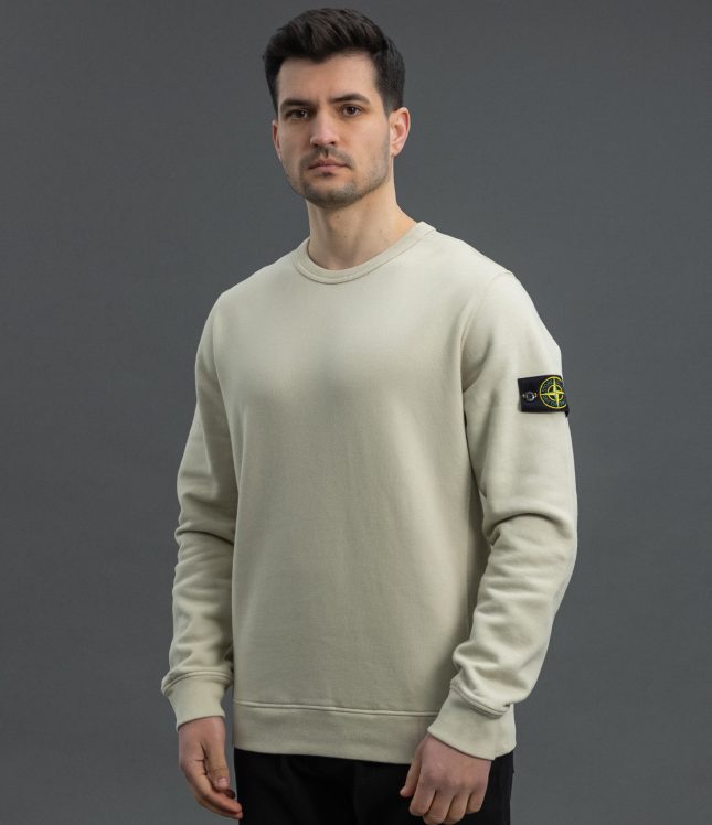 Чоловічий світшот STONE ISLAND 1562420 V0097, колір бежевий | Ціна 12999 грн, фото 1