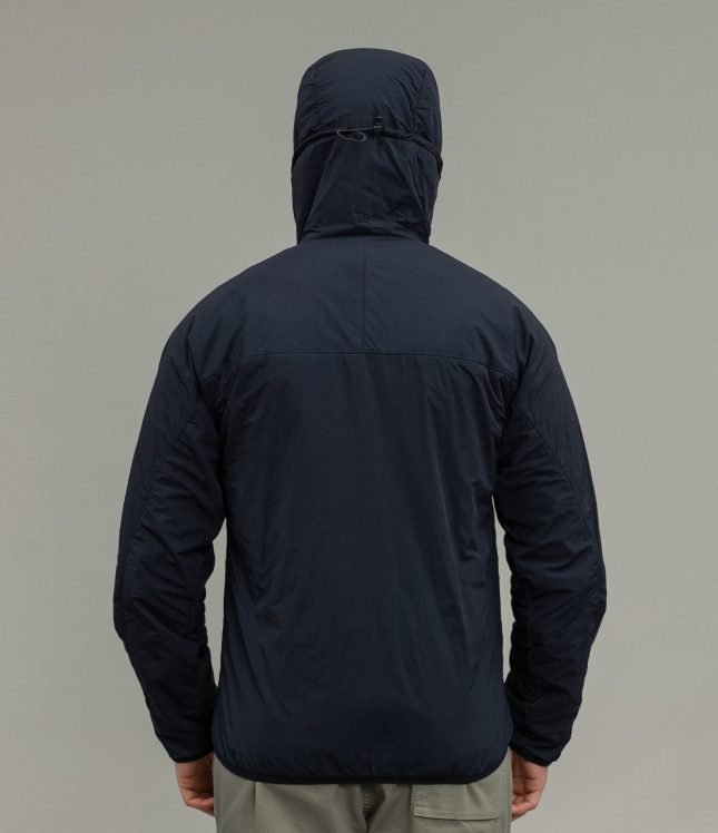 Чоловіча куртка C.P. COMPANY GARMENT DEYD PRIMALOFT® MEDIUM GOGGLE JACKET CMOW109A 006124G COL:888, колір синій | Ціна 19999 грн, фото 9