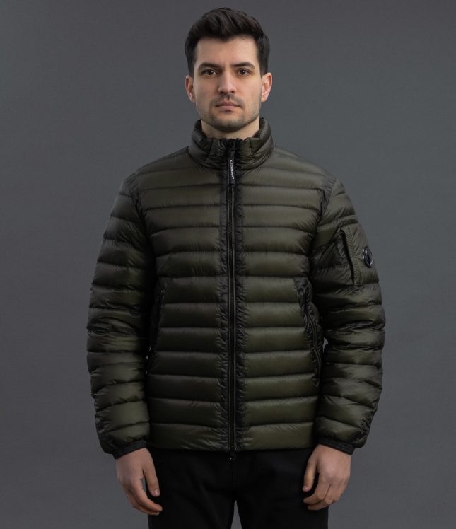 Чоловіча куртка C.P. COMPANY D.D. SHELL DOWN JACKET CMOW210A 006099A COL:670, колір зелений | Ціна 19999 грн, фото 2
