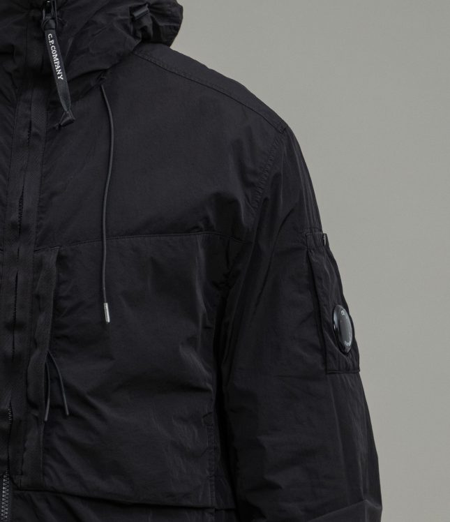 Чоловіча куртка C.P. COMPANY CHROME-R JACKET CMOS024A 005904G COL:999, колір чорний | Ціна 16999 грн, фото 5