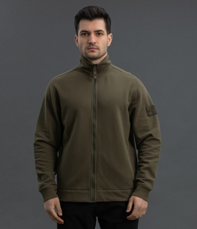 Чоловічий світшот STONE ISLAND 15628F7 V0054, колір зелений | Ціна 24999 грн, фото 2