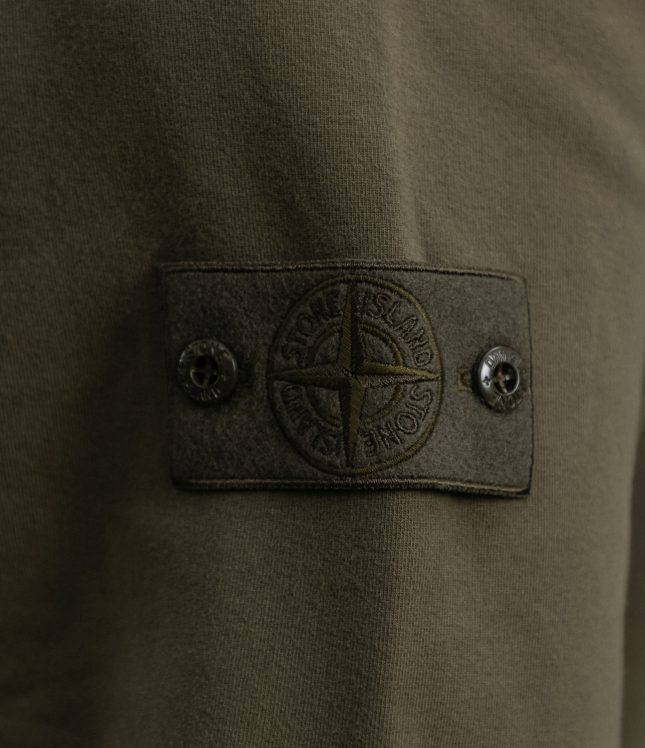 Чоловічий світшот STONE ISLAND 15628F7 V0054, колір зелений | Ціна 24999 грн, фото 7