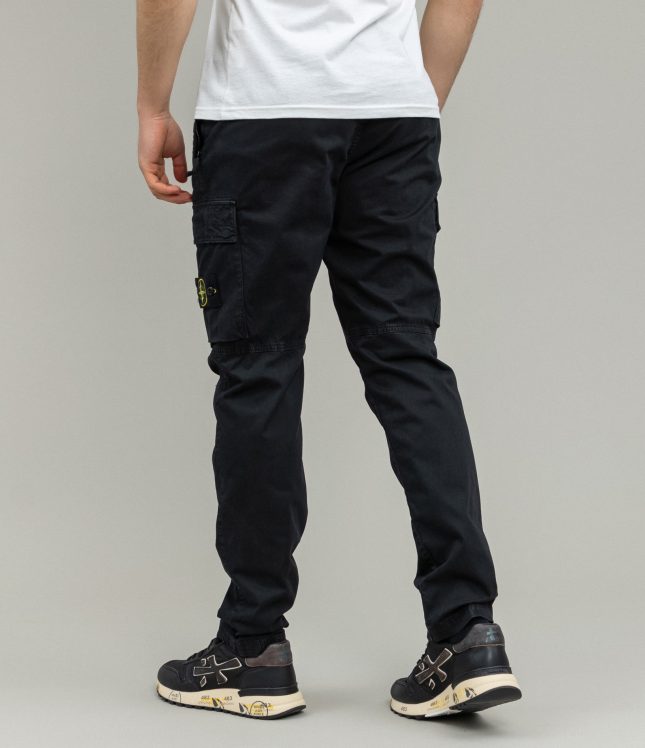 Чоловічі штани STONE ISLAND 153100304-S004 V0129, колір чорний | Ціна 22999 грн, фото 7