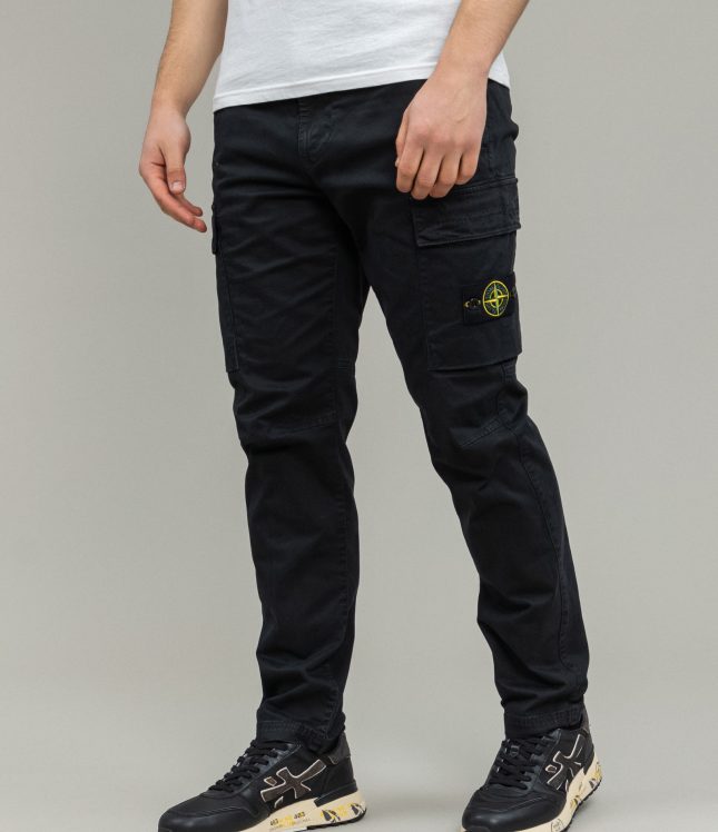 Чоловічі штани STONE ISLAND 153100304-S004 V0129, колір чорний | Ціна 22999 грн, фото 1