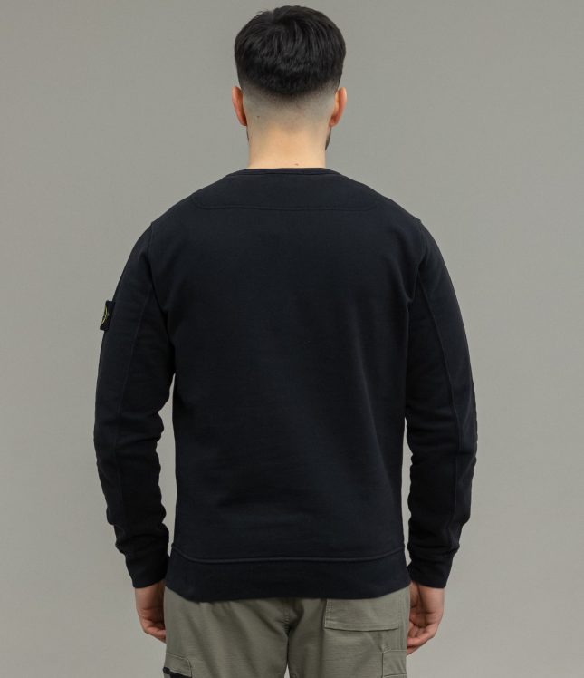 Чоловічий світшот STONE ISLAND 791562420 V0029, колір чорний | Ціна 16999 грн, фото 7