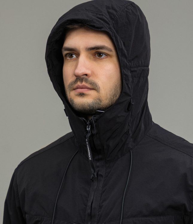 Чоловіча куртка C.P. COMPANY CHROME-R JACKET CMOS024A 005904G COL:999, колір чорний | Ціна 16999 грн, фото 3