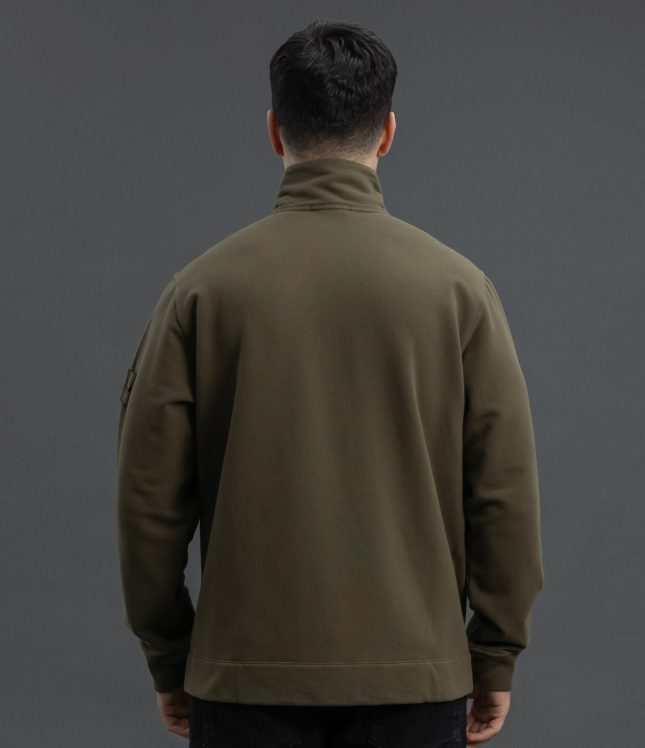 Чоловічий світшот STONE ISLAND 15628F7 V0054, колір зелений | Ціна 24999 грн, фото 6
