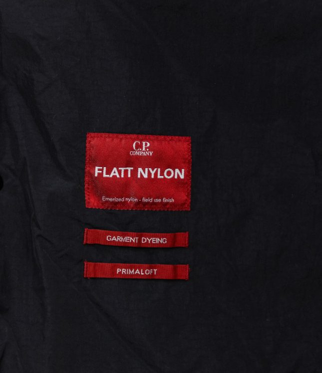 Чоловіча куртка C.P. COMPANY FLATT NYLON MEDIUM JACKET WITH PRIMALOFT®-TC CMOW066A 005991G COL:999, колір чорний | Ціна 20499 грн, фото 8