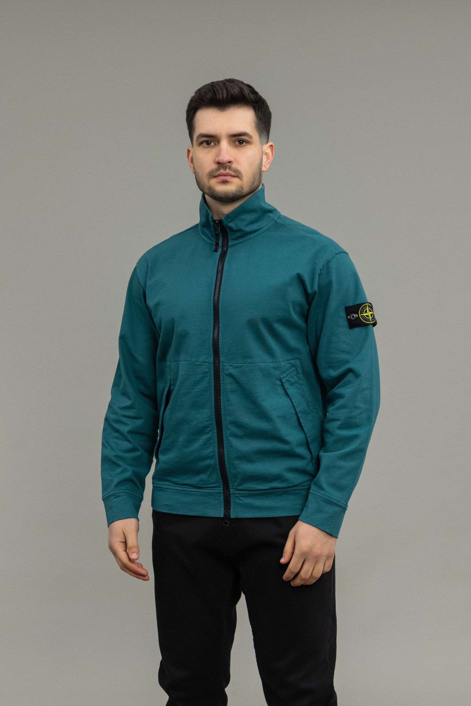 Чоловічий світшот STONE ISLAND 1562050 V0057, колір зелений