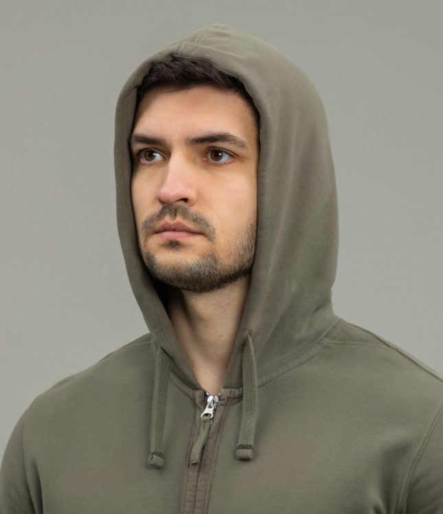 Чоловіче худі STONE ISLAND 1563520 V0075, колір коричневий | Ціна 16999 грн, фото 3