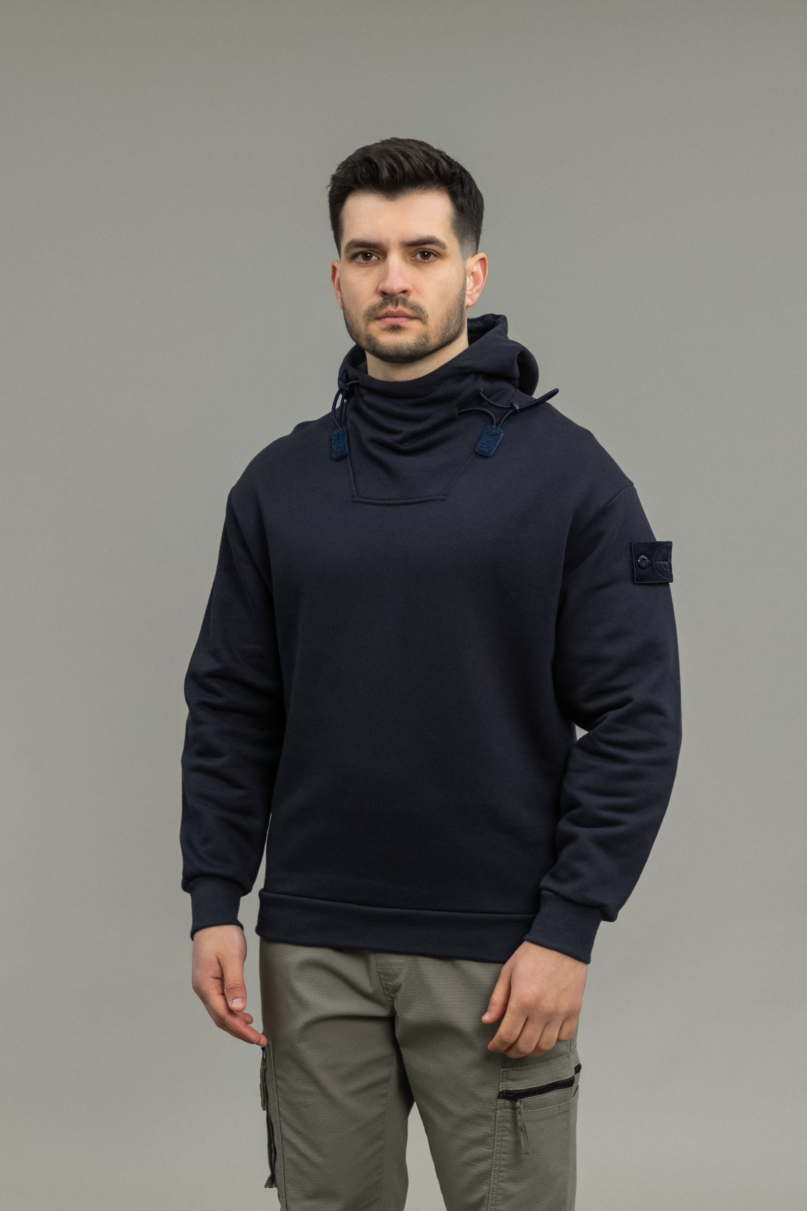 Чоловіче худі STONE ISLAND 15625F3 V0020, колір синій