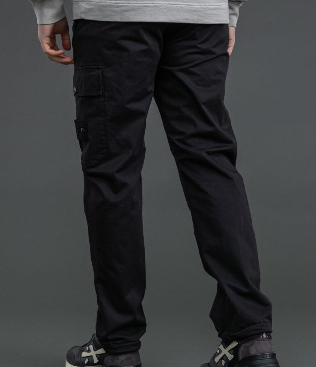 Чоловічі штани STONE ISLAND 15336F6 V0029, колір чорний | Ціна 17499 грн, фото 6