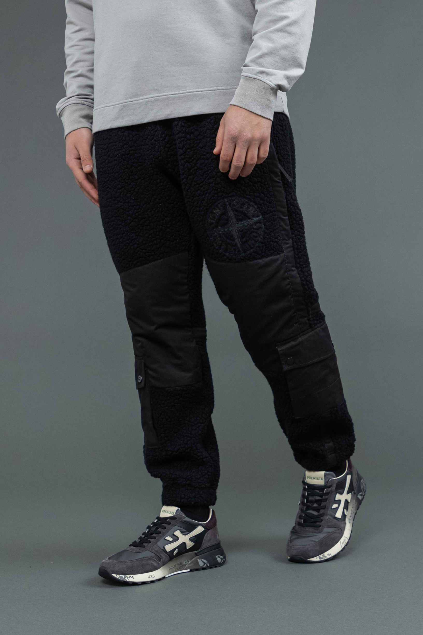 Чоловічі штани STONE ISLAND 1561541 V0029, колір чорний