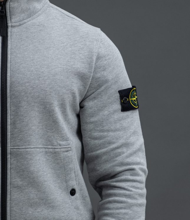 Чоловічий світшот STONE ISLAND 1562820 V0M64, колір сірий | Ціна 13999 грн, фото 4