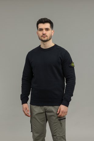 Чоловічий світшот STONE ISLAND 791562420 V0029, колір чорний