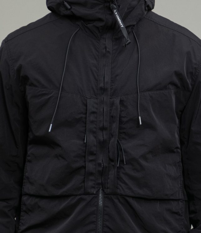 Чоловіча куртка C.P. COMPANY CHROME-R JACKET CMOS024A 005904G COL:999, колір чорний | Ціна 16999 грн, фото 4