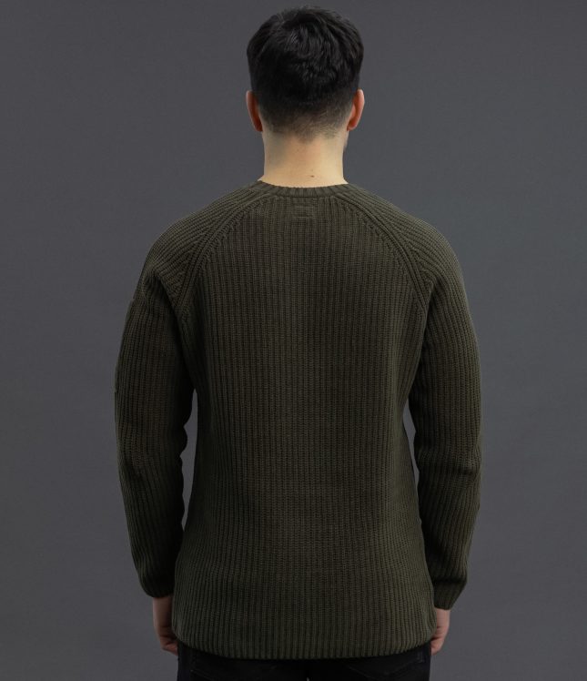 Чоловічий светр C.P. COMPANY CMKN060A 005558G COL:670, колір зелений | Ціна 10999 грн, фото 6