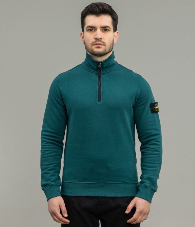 Чоловічий світшот STONE ISLAND 1562720 V0057, колір зелений | Ціна 16999 грн, фото 2
