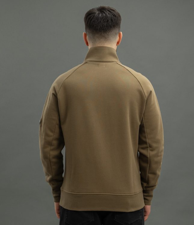 Чоловічий світшот C.P. COMPANY CMSS081A 005086W COL:653, колір зелений | Ціна 7999 грн, фото 6