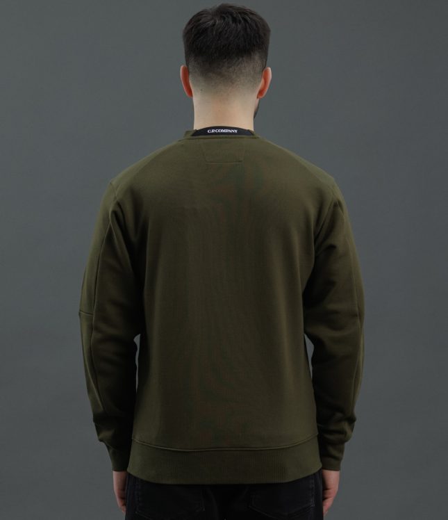 Чоловічий світшот C.P. COMPANY CMSS022A 005086W COL:683, колір зелений | Ціна 8999 грн, фото 6