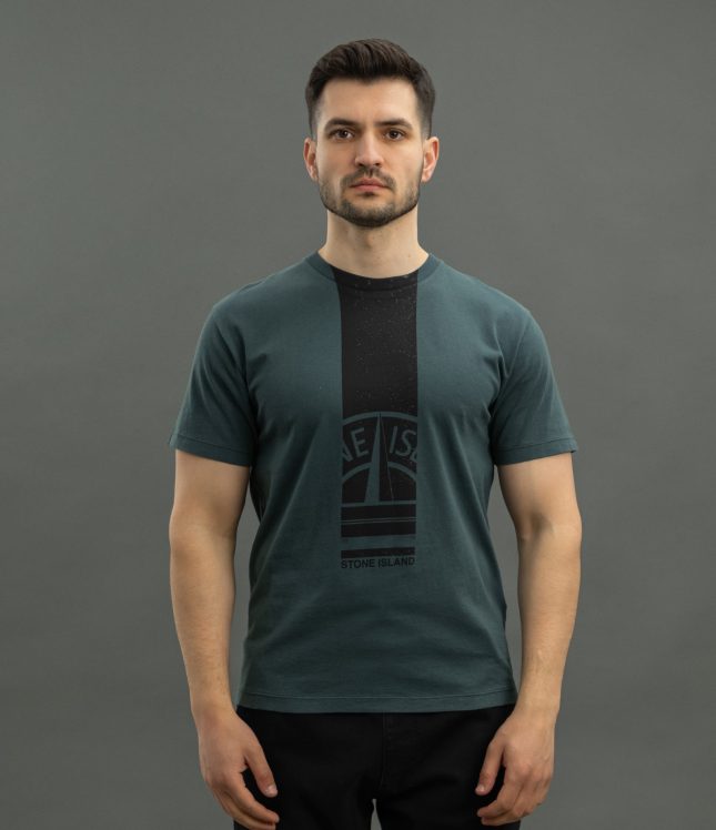 Чоловіча футболка STONE ISLAND 152NS83 V0057, колір зелений | Ціна 6499 грн, фото 2